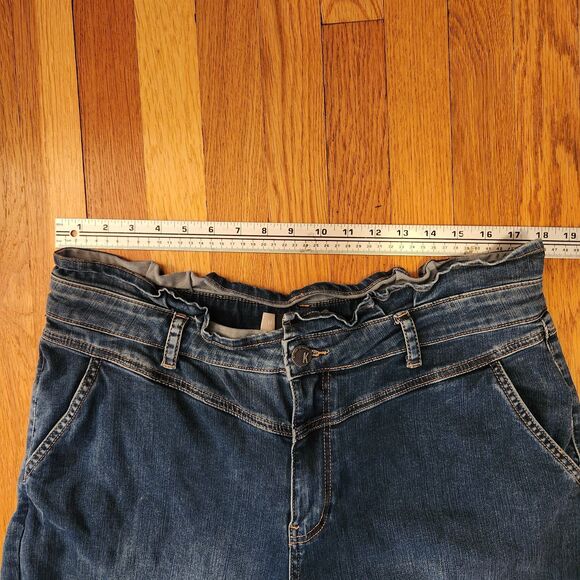 Kut From The Kloth Reese High Rise Ankle Light Soft Summer Paper Bag Jeans Sz 14 - Picture 9 of 9